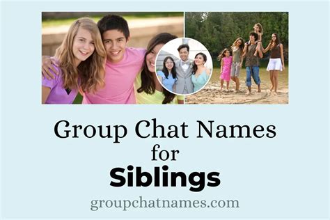 brother sister chat|93 Clever Group Chat Names For Siblings, Because .